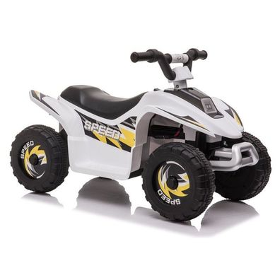 Leantoys Kinderfahrzeug Elektrisches Quad weiß