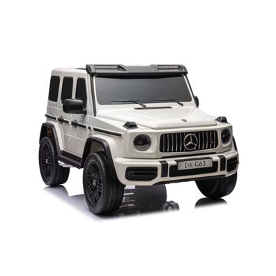 Leantoys Batteriebetriebenes Auto Mercedes G63 XXL Weiß 24V