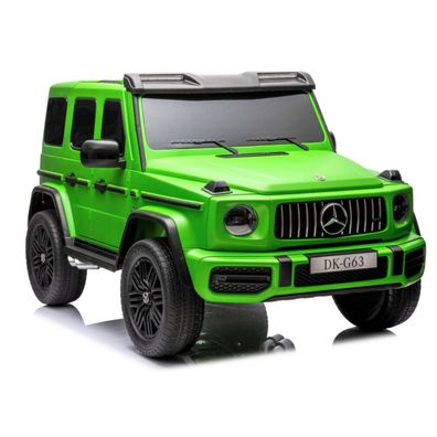 Leantoys Batteriebetriebenes Auto Mercedes G63 XXL Grün lackiert 4x4