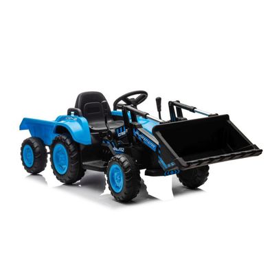 Lean cars Akku-Traktor mit Schaufel BW-X002A Blau