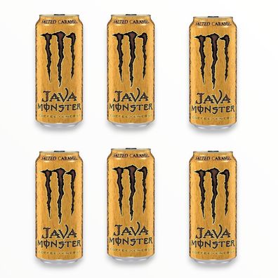 Monster Energy Java Salted Caramel 6 x 443ml- USA Import