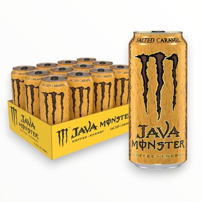 Monster Energy Java Salted Caramel 12 x 443ml- USA Import
