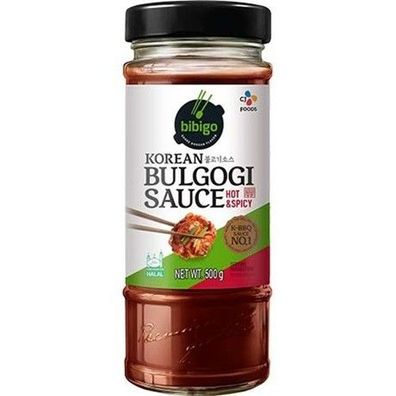 bibigo Bulgogi Sauce Hot & Spicy 500g