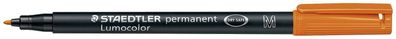 STAEDTLER® 317-4 Folienstift Lumocolor perm M orange