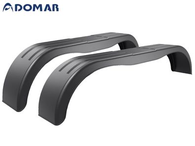 2x Anhänger Kotflügel Tandem Kunststoff 220x1500 mm