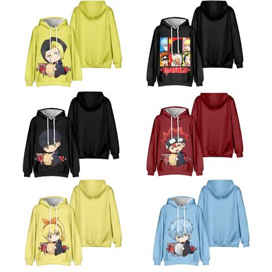 Cosplay Mashle Magic and Muscles 3D Hoodie Erwachsene Kinder Sweatshirt Jacke