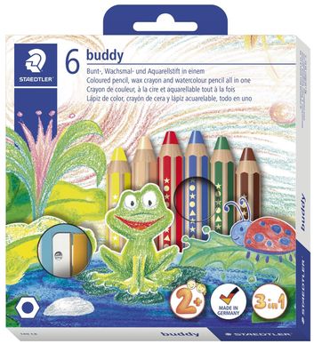 STAEDTLER® 140 C6 Buntstift Noris junio 6ST 100% PEFC