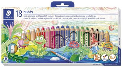 STAEDTLER® 140 C18 Buntstift Noris jun 18ST 100% PEFC