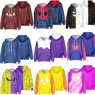 Cosplay Blox Fruits 3D Hoodies Devil Nut Dunne Sweatshirts Jacke Mantel Kostume