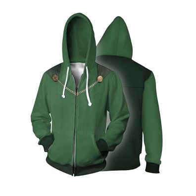 Cosplay Fantastic Four Doctor Doom 3D Hoodies Hosen Thin Sweatshirt Jacke Mantel