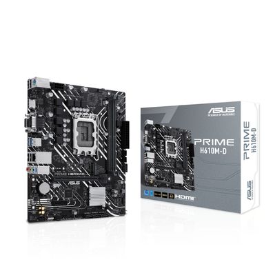 ASUS PRIME H610M-D (Intel.1700. DDR5. mATX)