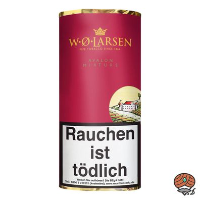 W.Ø. LARSEN Avalon Mixture Pfeifentabak 50g Pouch / Beutel