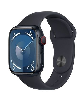 Apple Watch Series 9 GPS 45mm Aluminium Mitternacht Sportarmband Mitternacht M/L - Ka