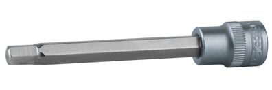 KS TOOLS 3/8" Bit-Stecknuss Innensechskant, lang, 4mm