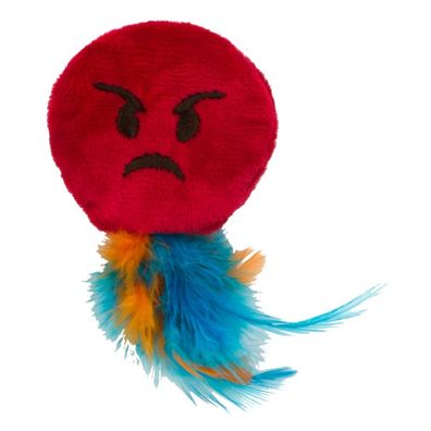 Emoji Cat Angry Katzenspielzeug