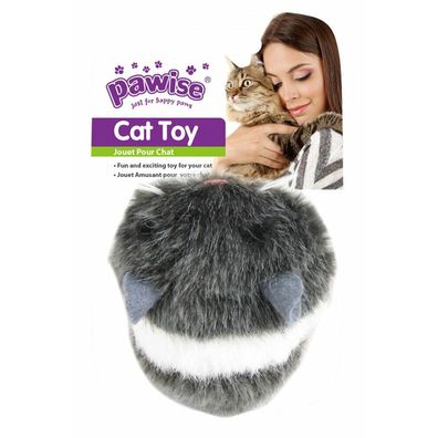 Pawise Interactive Vibrating Mouse Cat Toy Approx 8 cm