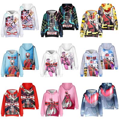 Cosplay Go Go Loser Ranger 3D Hoodies Fighter D Adult Sweatshirts Jacket Mantels