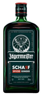 Jägermeister Scharf Kräuterlikör 33 % vol. 0,7 Liter Flasche