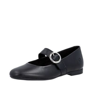 Remonte Ballerinas - Schwarz Leder