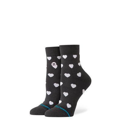 STANCE Women Socken Hearts Lowrider charcoal
