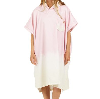 AFTER Poncho Gradient dusty rose