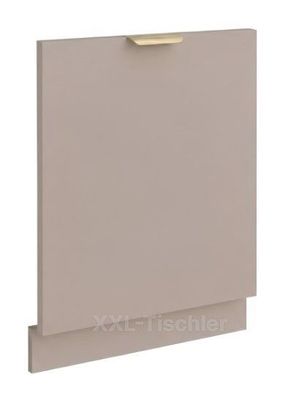 Frontblende für vollintegrierten Geschirrspüler 60 cm Küche LINEA Puderrosa