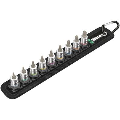 Belt A3 TORX HF Zyklop Bitnuss-Satz, 9-teilig (schwarz/silber, 1/4"-Antrieb)