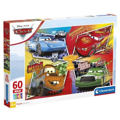 Disney Cars 60-teilige Maxi-Puzzle Clementoni