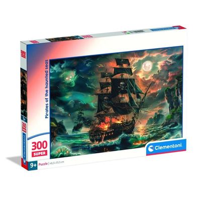 Pirat Haunted Seas 300-teiliges Schiffs-Puzzle Clementoni