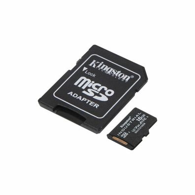 Industrial 16 GB microSDHC (schwarz, UHS-I U3, Class 10, V30, A1)