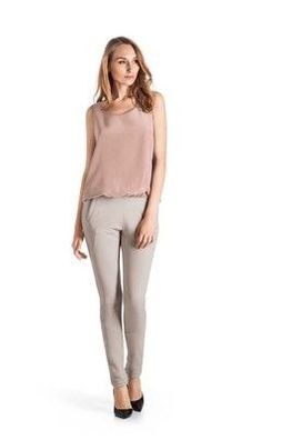 Hanro KNIT Blusen-Top Serie Silk - 100% Seide- Farbe coral- Größe XS- L