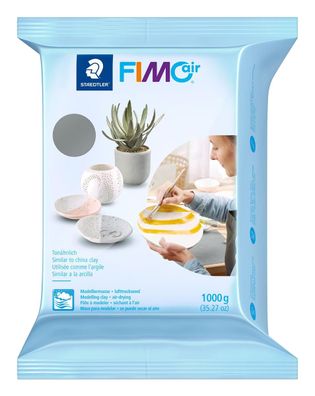 STAEDTLER® 8101-80 Mod. masse FimoAir 1000g grau