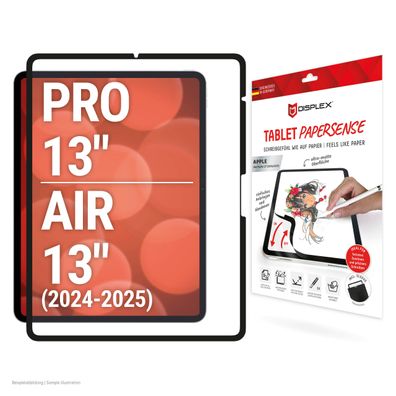 Displex Papersense / echtes Schreibgefühl für iPad Pro 13Zoll (2024/25) / iPad A