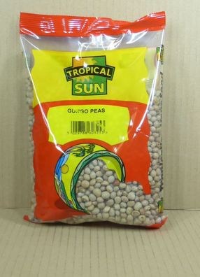 500gr. Gungo Peas / braune Straucherbsen getrocknet von Tropical Sun, Jamaika