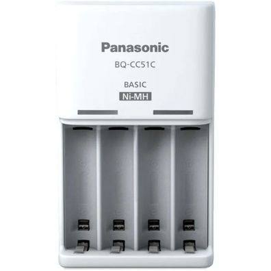 eneloop Basic Charger – Ladegerät für wiederaufladbare AA/AAA Batterien