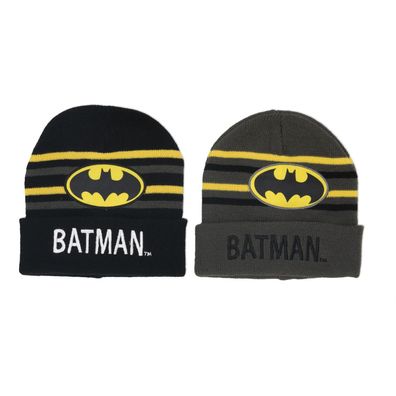 Batman Strickmütze in Einheitsgröße mit weichem Material