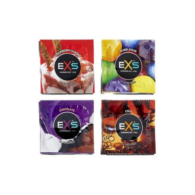 EXS Mixed Flavors - Kondome - 144 Stück