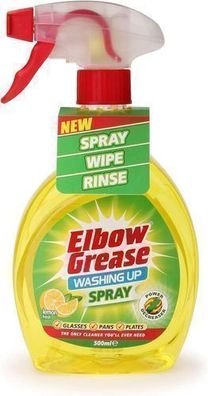 Elbow Grease Geschirrspül-Spray Zitrone 500 ml