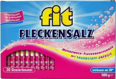Fit Fleckensalz - Fleckenentferner Salz 20 x 25 g,