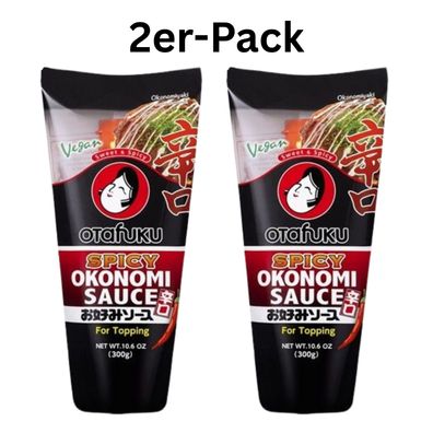2er-Pack Otafuku Okonomi Spicy Sauce 300g