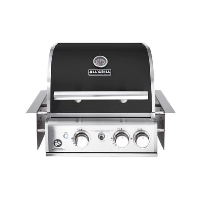 TOP-LINE - Allgrill CHEF S Black- BUILT-IN mit Air System