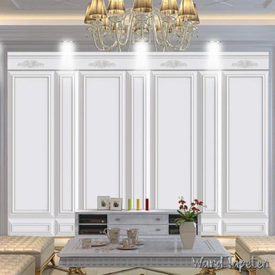 3D Wandbild - Skulptur Einfach Gips Wandpaneele Dekoration 7207