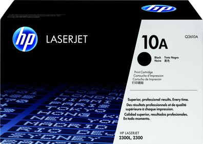 HP 10A - Schwarz - original - LaserJet - Tonerpatrone (Q2610A)