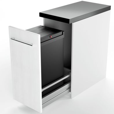 Hailo Wertstoffbox Leergut Einbau ab 40cm Schublade Mülleimer Schwingdeckel