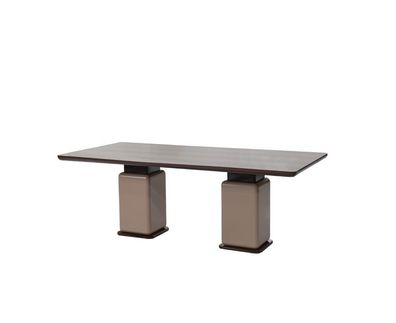 Designer-Holz-esstisch rechteckiger esstisch Luxuriöser Esstisch