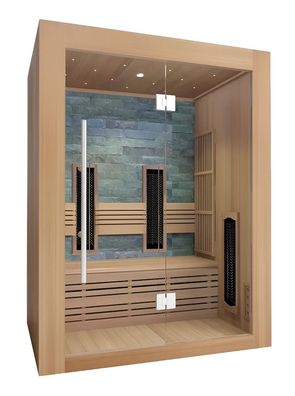 Infrarot-Sauna mit Carbon- und Keramikheizsystem Sauna für 2 Personen