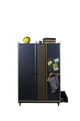 Schlafzimmer Kleiderschrank Design Jugend Kleiderschränke Blau Möbel Neu