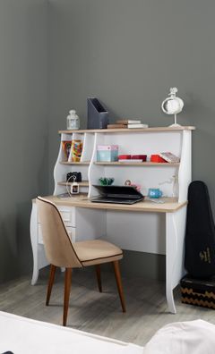 Luxus Schreibtisch Holz Möbel Design Tisch Einrichtung Designer Tische