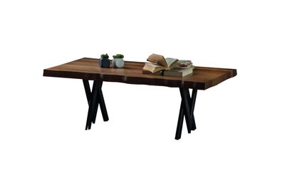 Moderner Brauner Couchtisch Wohnzimmer Luxus Kaffetisch Beistelltisch