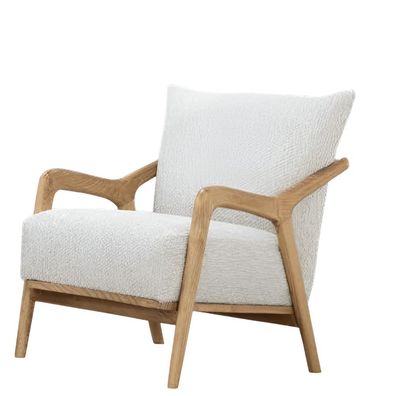 Sessel im modernen Design mit Holzrahmen für Wohnzimmer